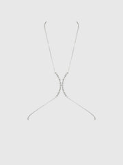 Ziggy Rhinestone Cleavage Hugging Bodychain