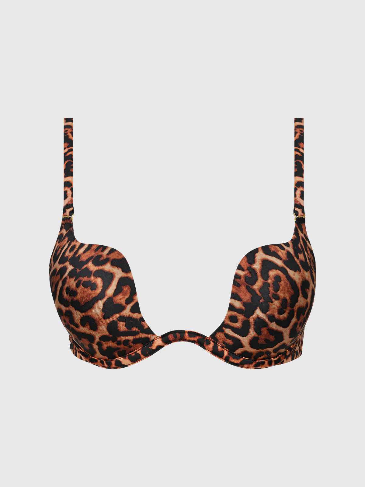 Rising Star Swirl Plunge Push Up Bra