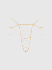 Ziggy Chain Draped Side Thong