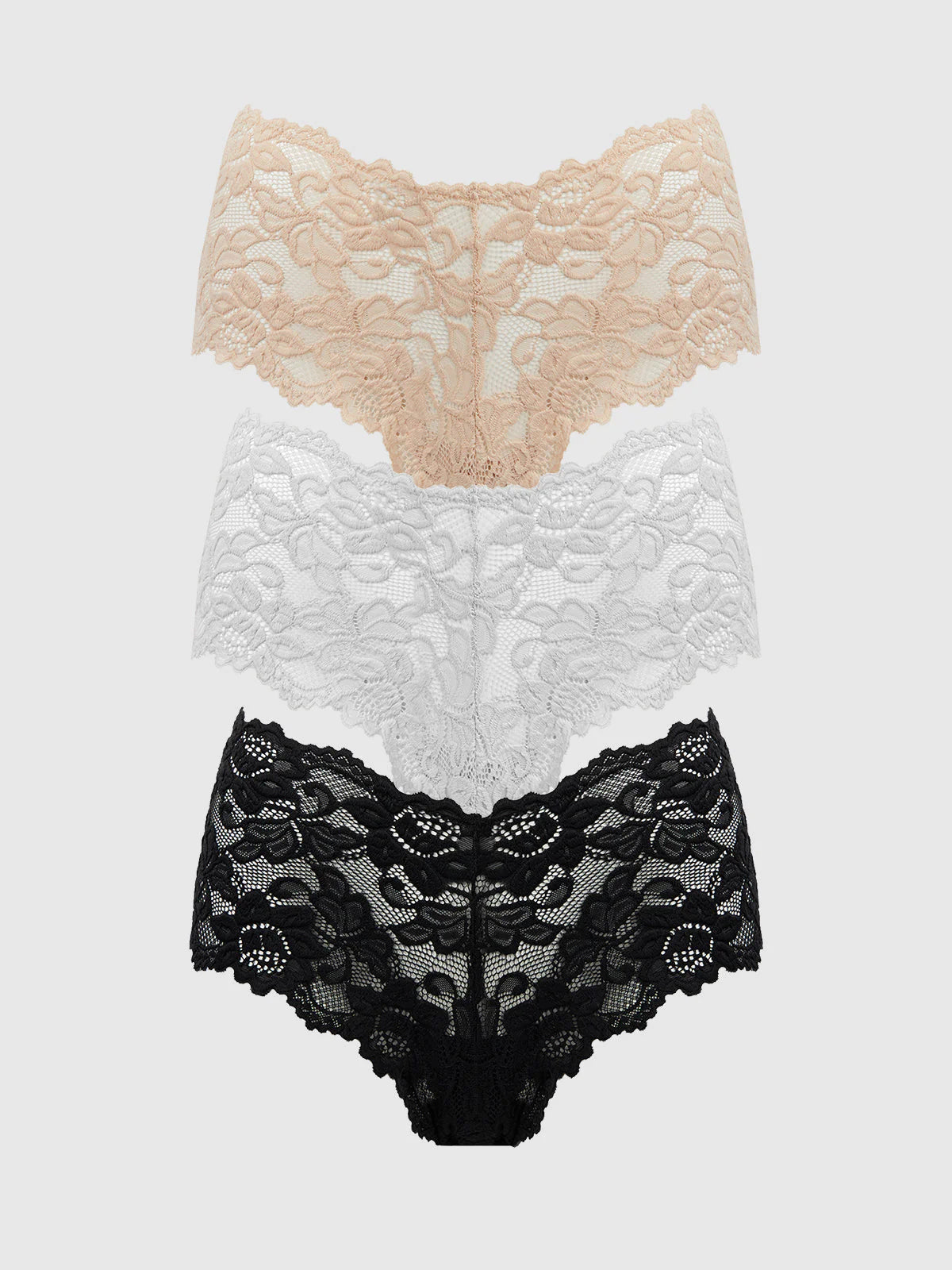 Jessica Lace Cheeky 3 Pack