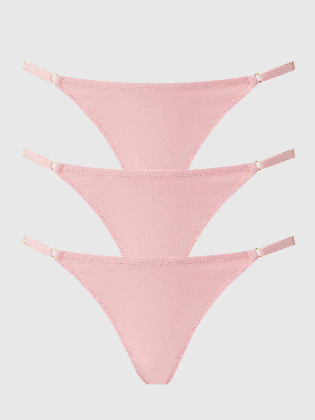 Bailey Stretch Cotton Thong 3 Pack