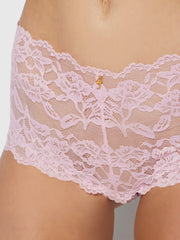 Mabel Crotchless Lace Up Back Cheeky