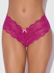 Lulu Lace V Front G-String