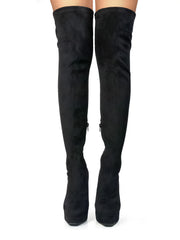 Jadore Stretchy Thigh High Boots